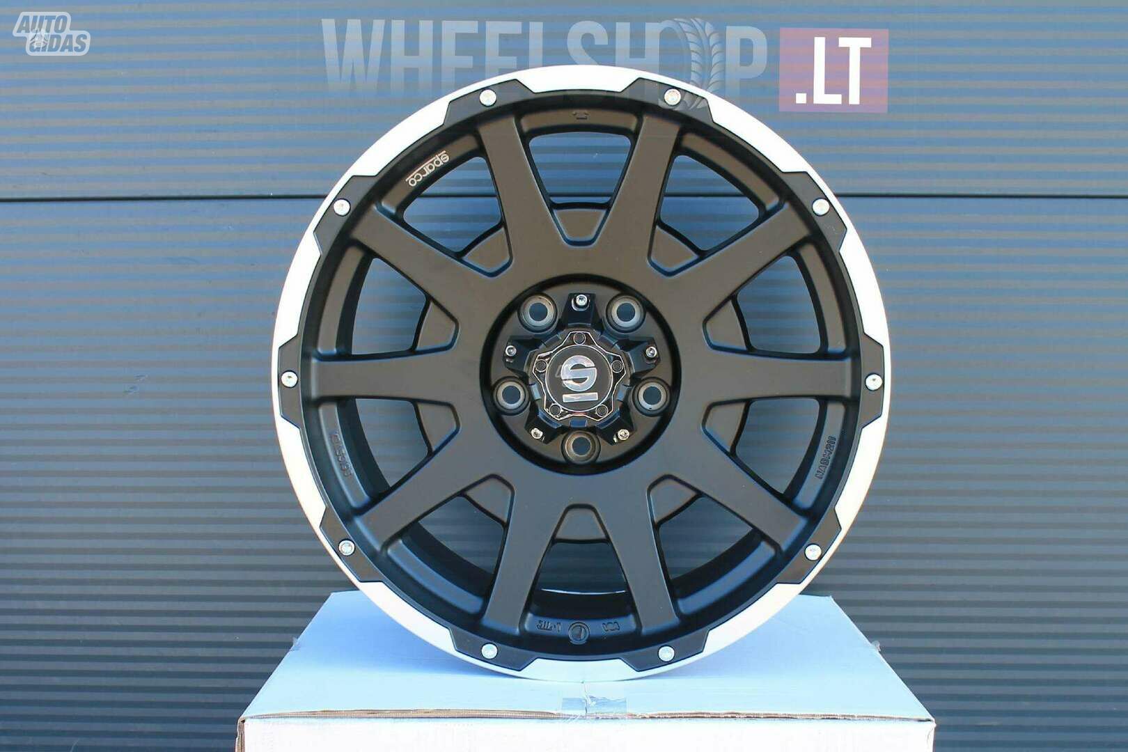 Dakar Matt Black rims