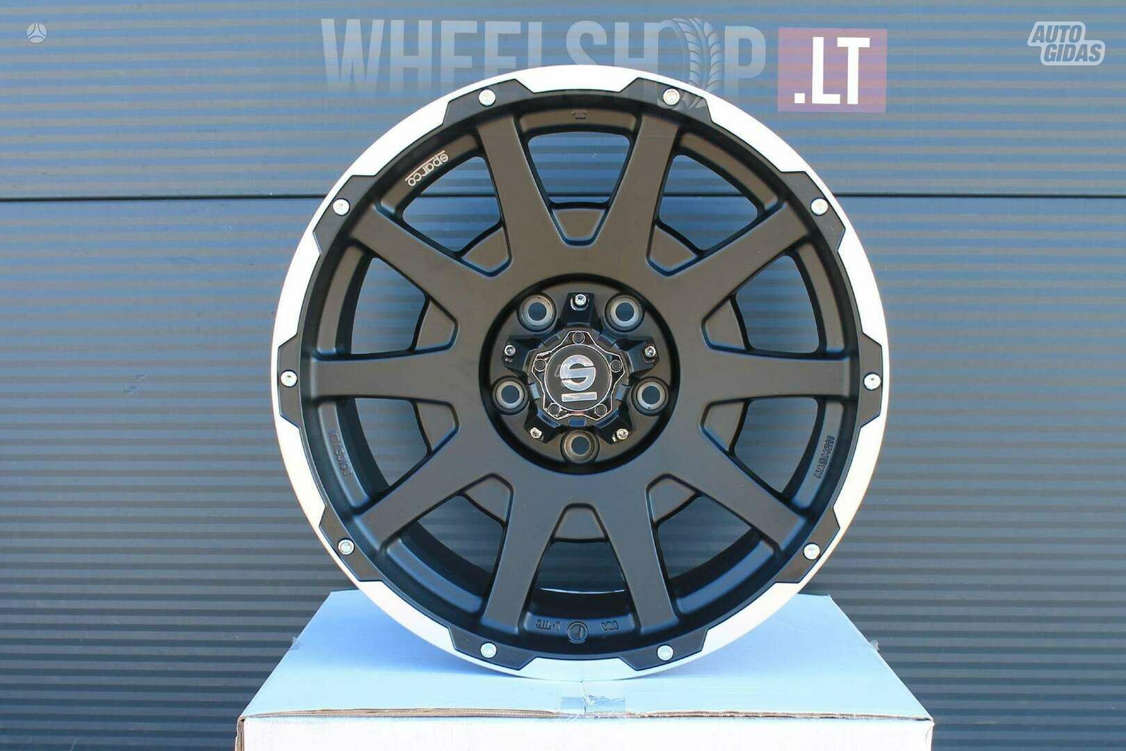 Dakar Matt Black rims