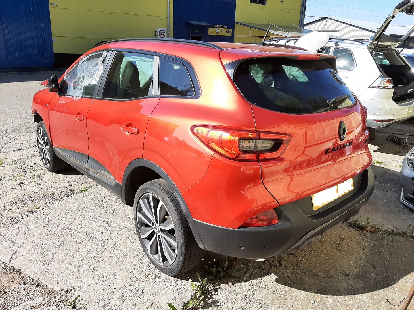 Renault Kadjar 2016 m dalys