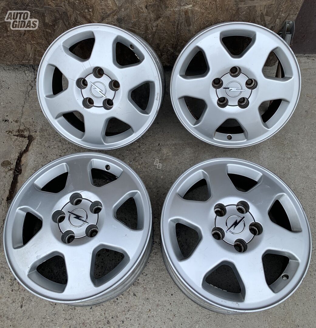 Opel ASTRA,VECTRA,ZAFYRA light alloy R15 rims