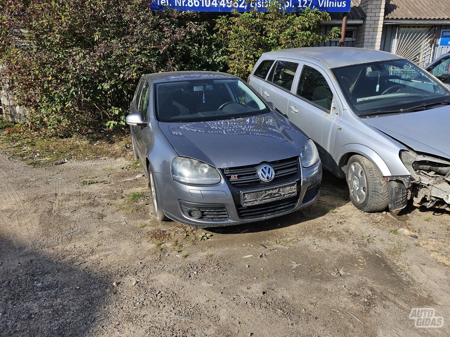 Volkswagen Golf V 2008 m dalys