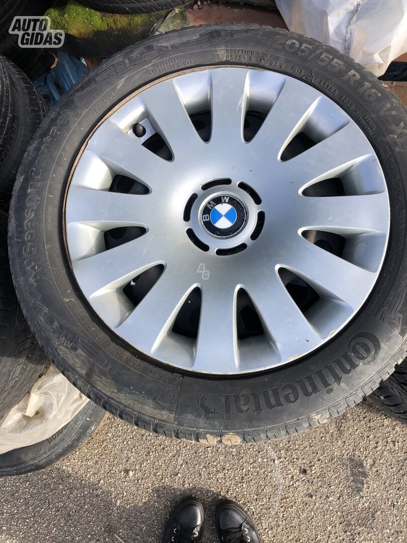 BMW 320 R16 plieniniai štampuoti ratlankiai