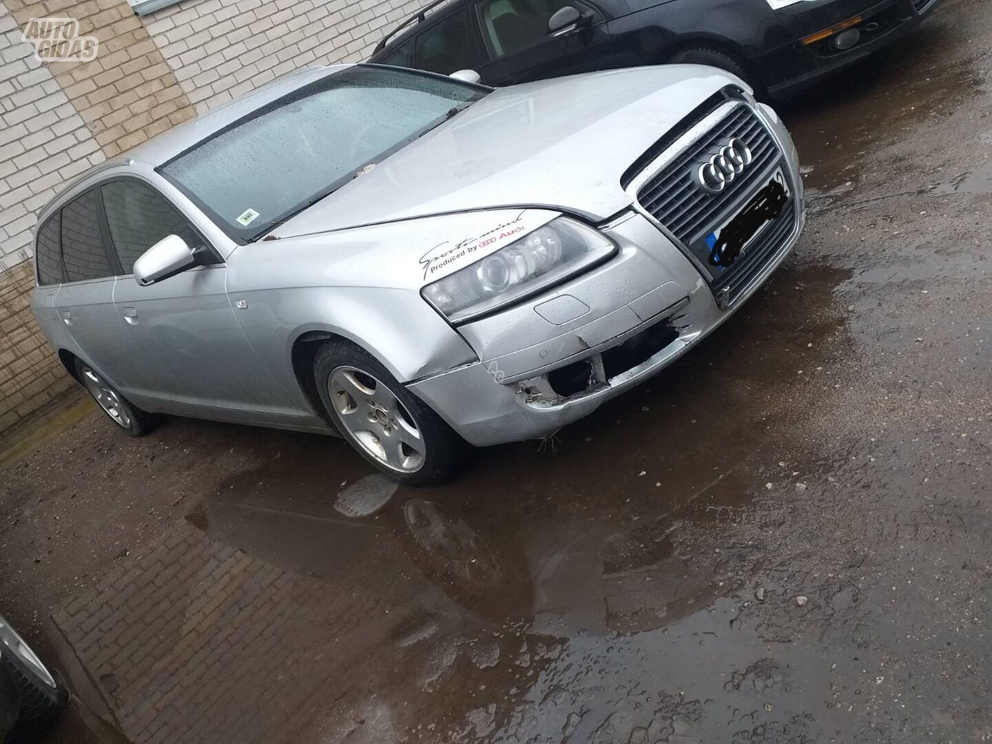 Audi A6 C6 2006 m dalys