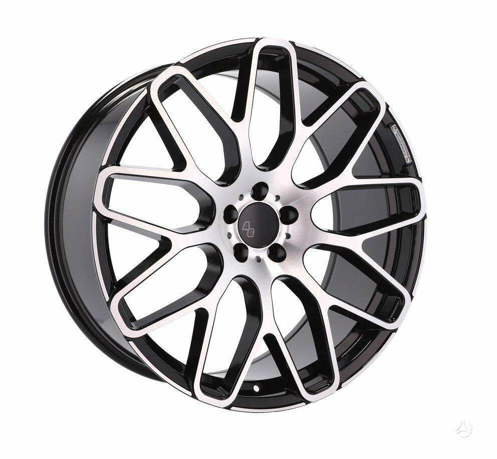 Monoblock Y967 Black Polished rims