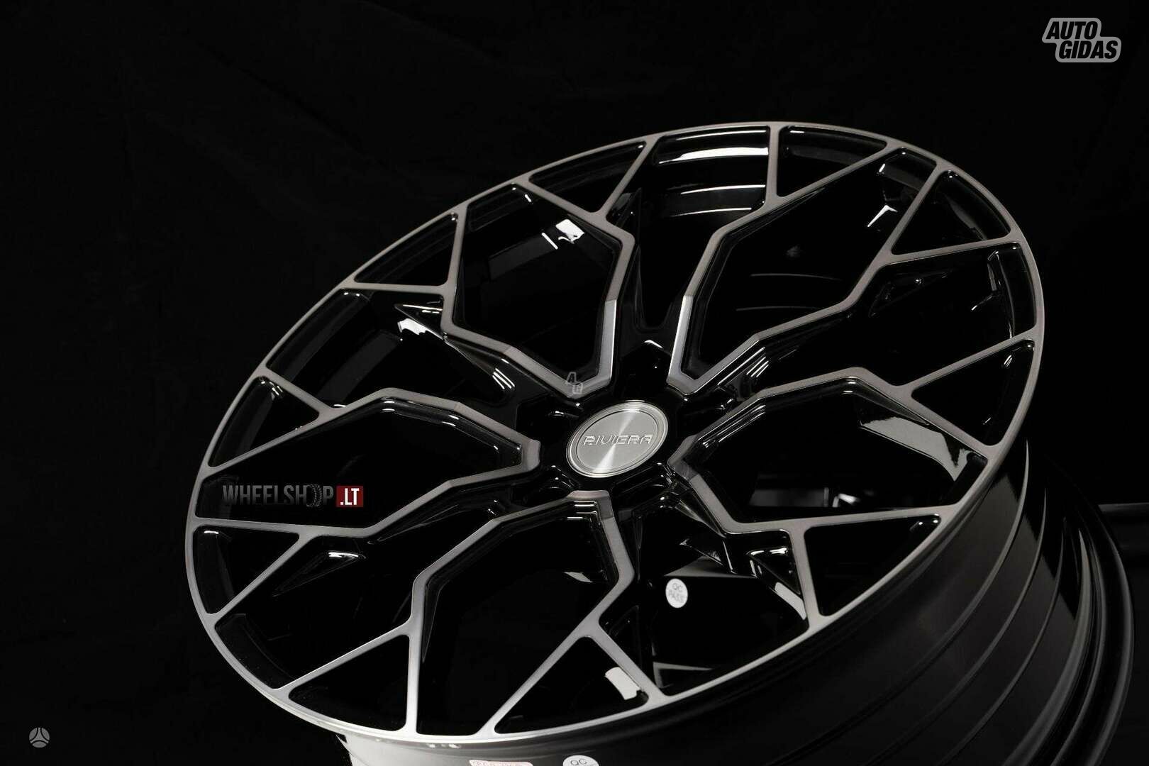 RF5 Black Polished FlowFormed rims