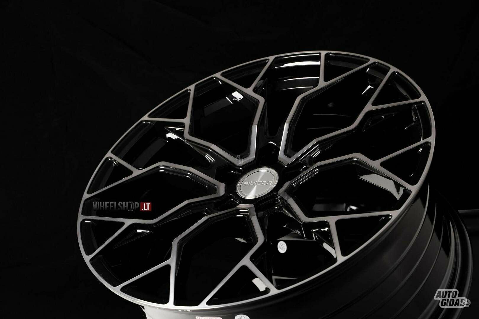 RF5 Black Polished FlowFormed rims