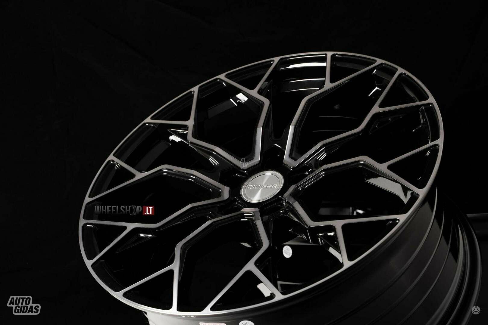 RF5 Black Polished FlowFormed rims