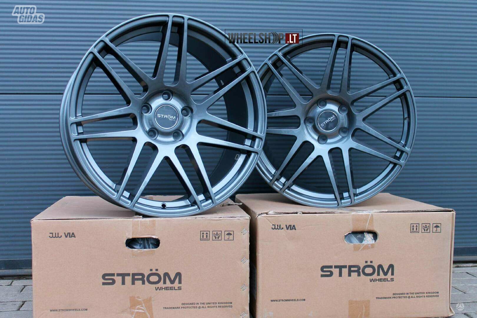 STR3 Gloss Gunmetal диски