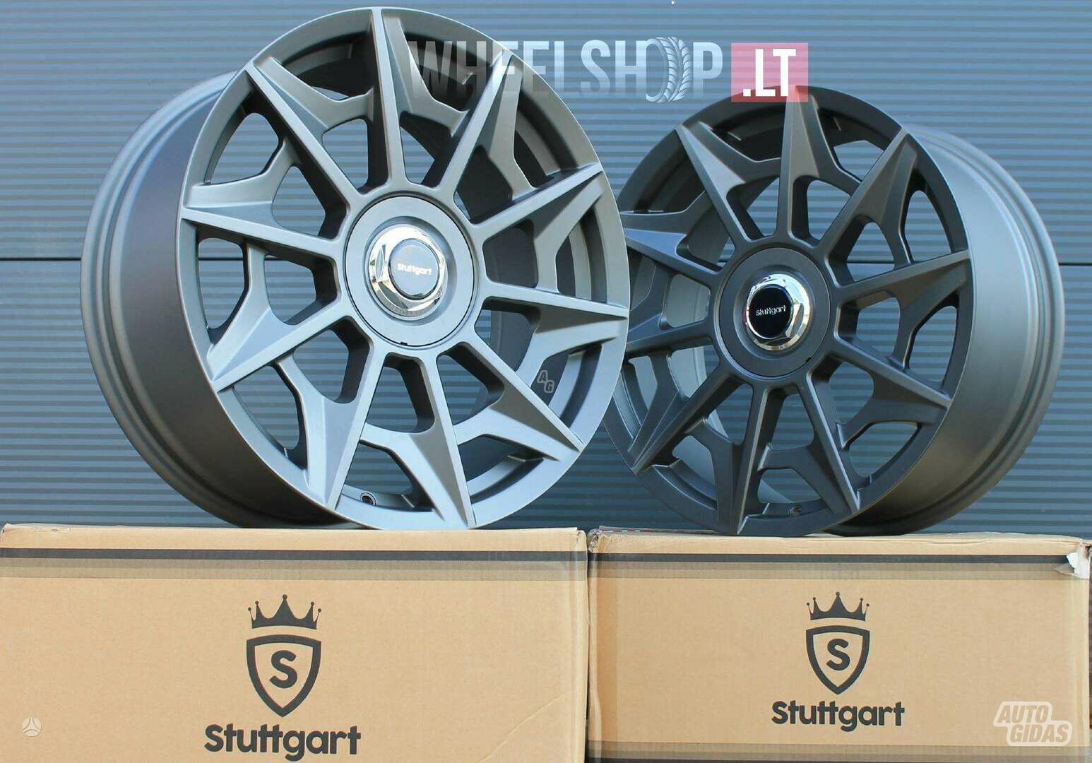 SVT Matt GunMetal rims