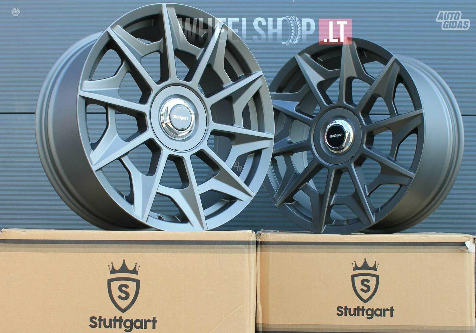 SVT Matt GunMetal rims