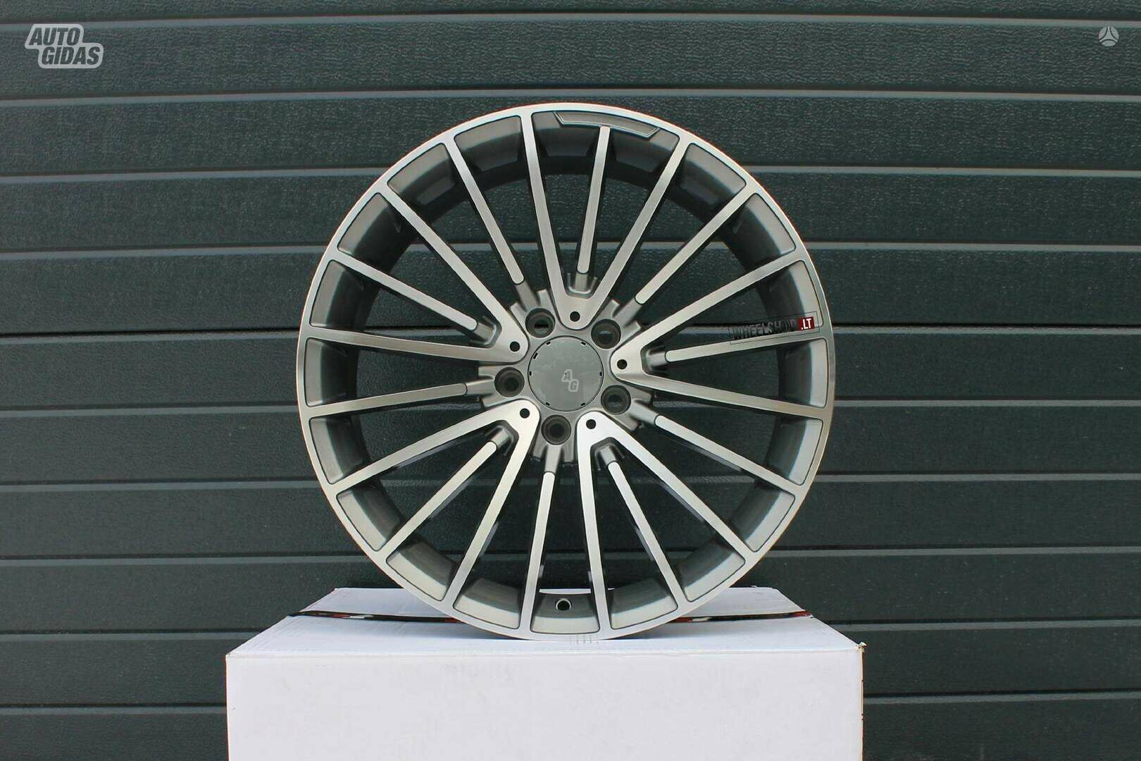 MultiSpoke Style Grey Polished ratlankiai