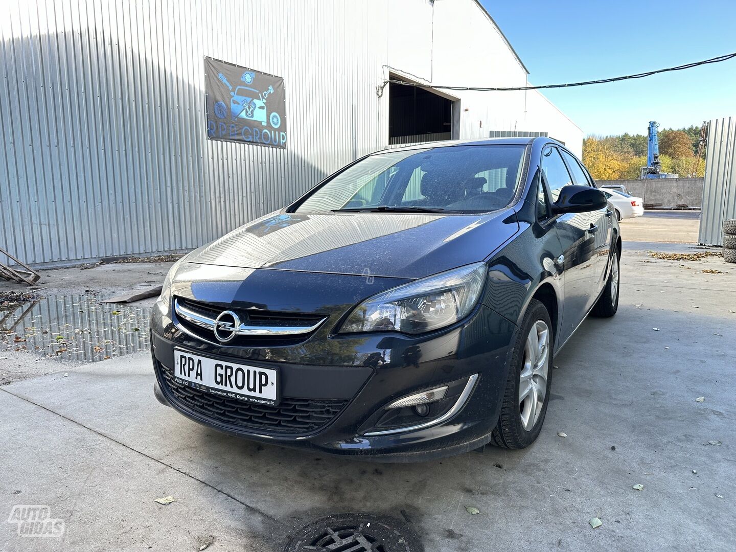 Opel Astra 2012 m dalys