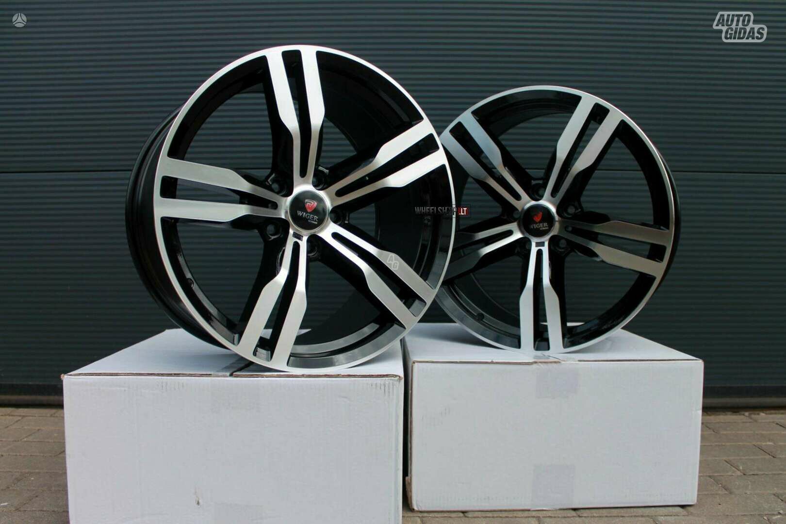 F101 Style Black Polished rims