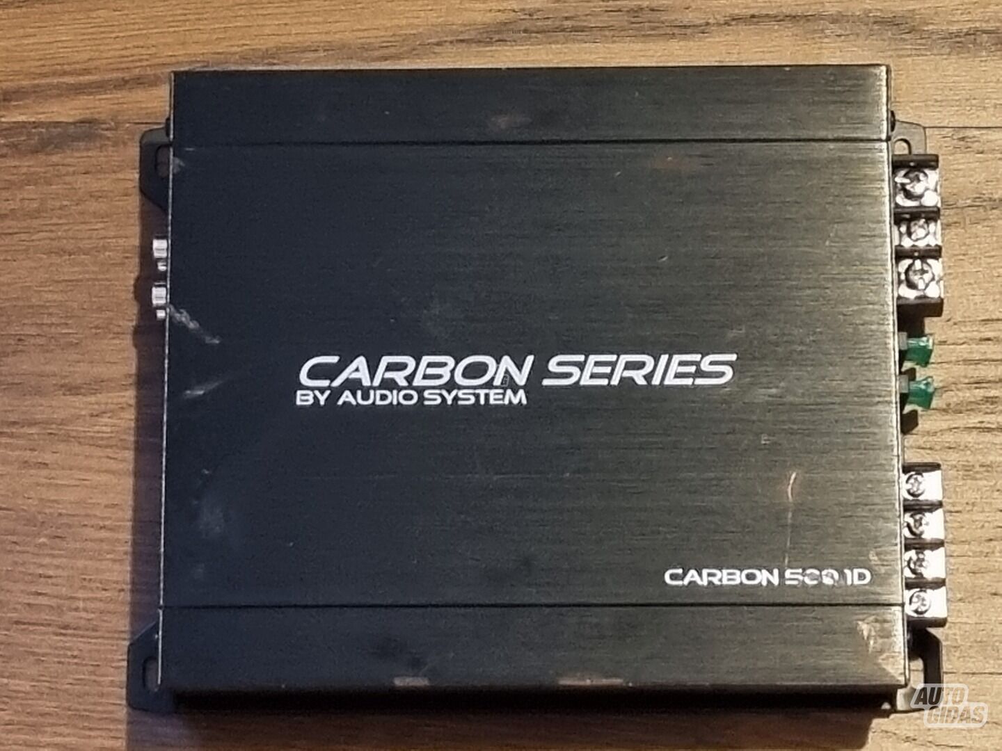 Audio system Carbon 500.1D Garso stiprintuvas