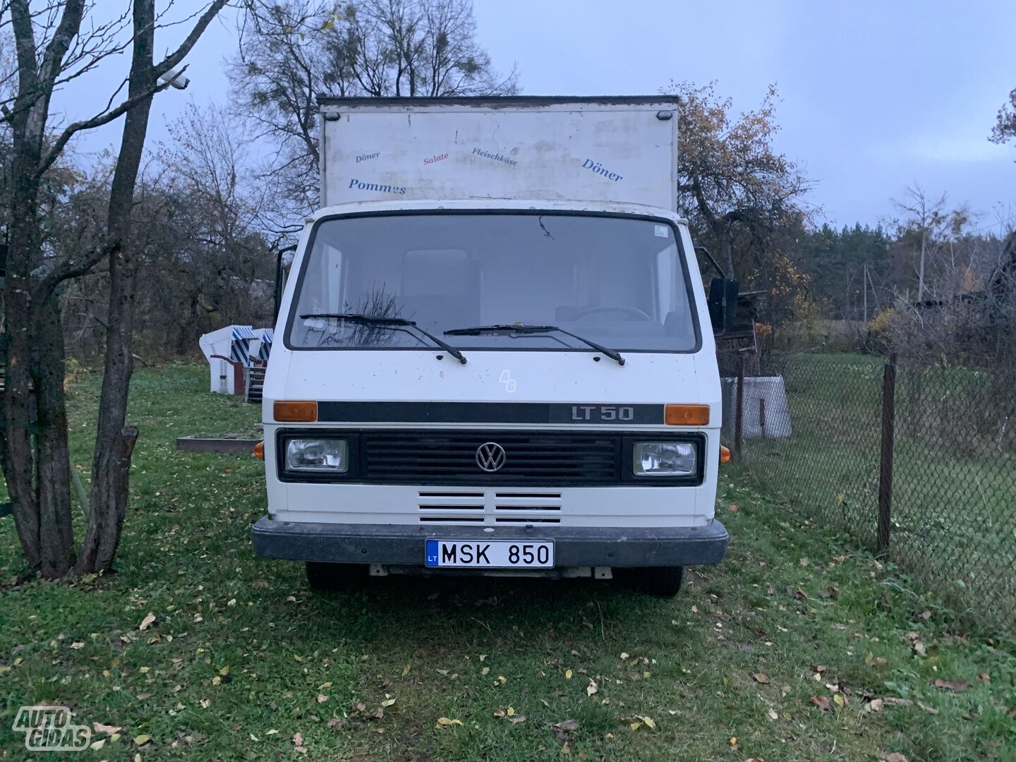 Volkswagen LT 1987 y Commercial auto (with box)