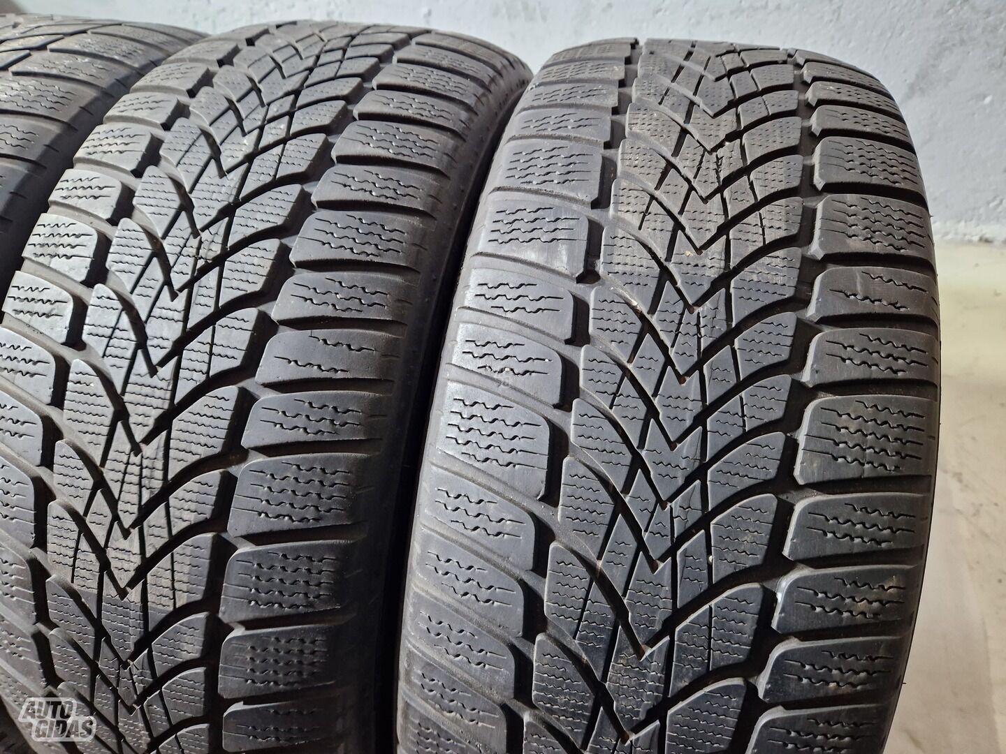 Dunlop 5-6mm, 2019m R17 winter tyres passanger car