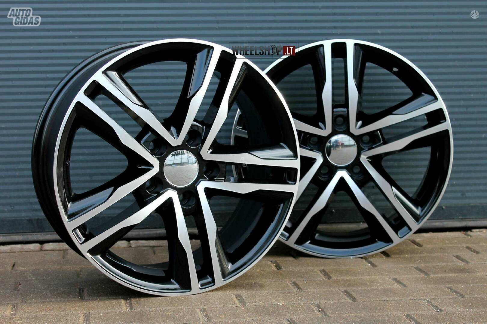 Van T2 Black 1250kg/vnt(pcs) rims