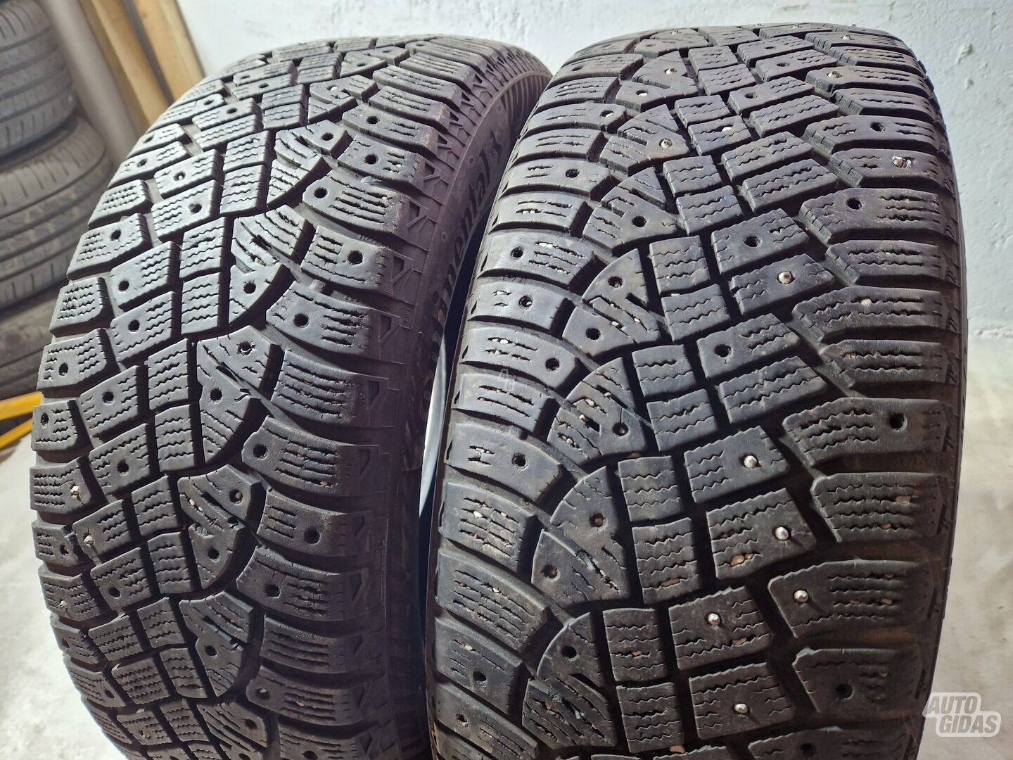 Continental 5-6mm, 2018m R17 winter tyres passanger car