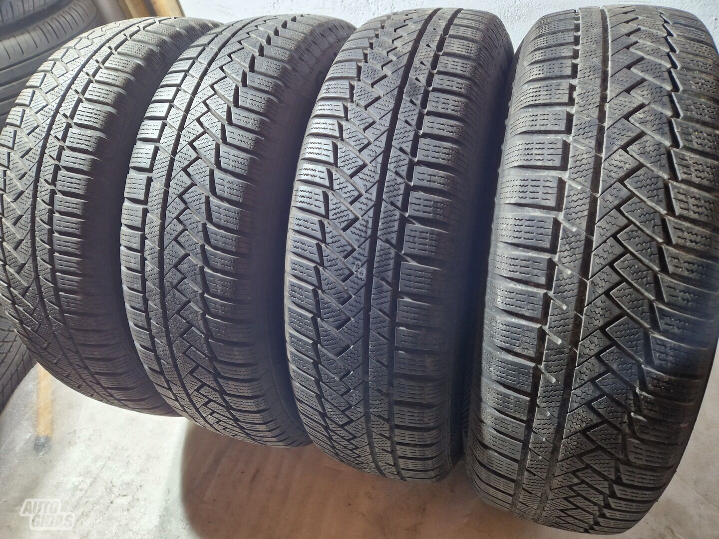Continental 5-6mm, 2019m R17 winter tyres passanger car