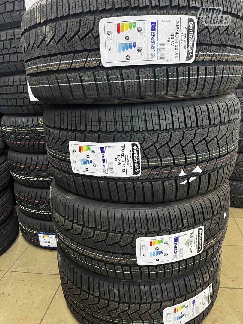 Continental 245/40r20 275/35r20 R20 žieminės padangos lengviesiems