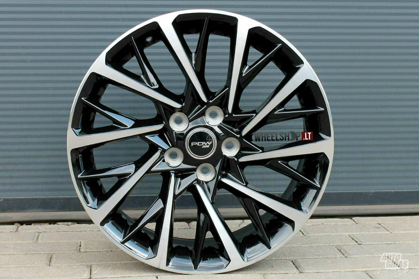 VX Style Black Polished rims