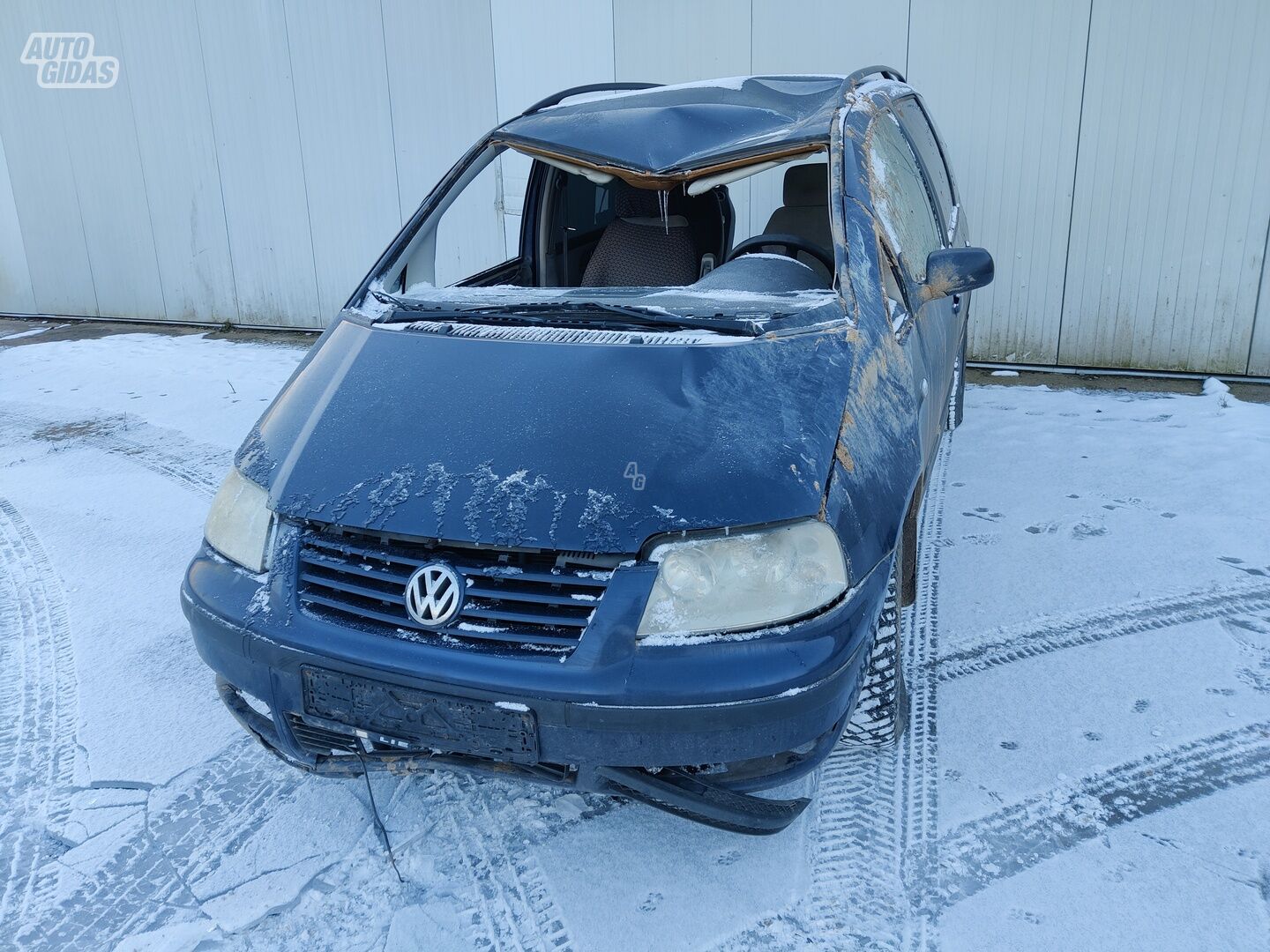 Volkswagen Sharan 2003 m dalys