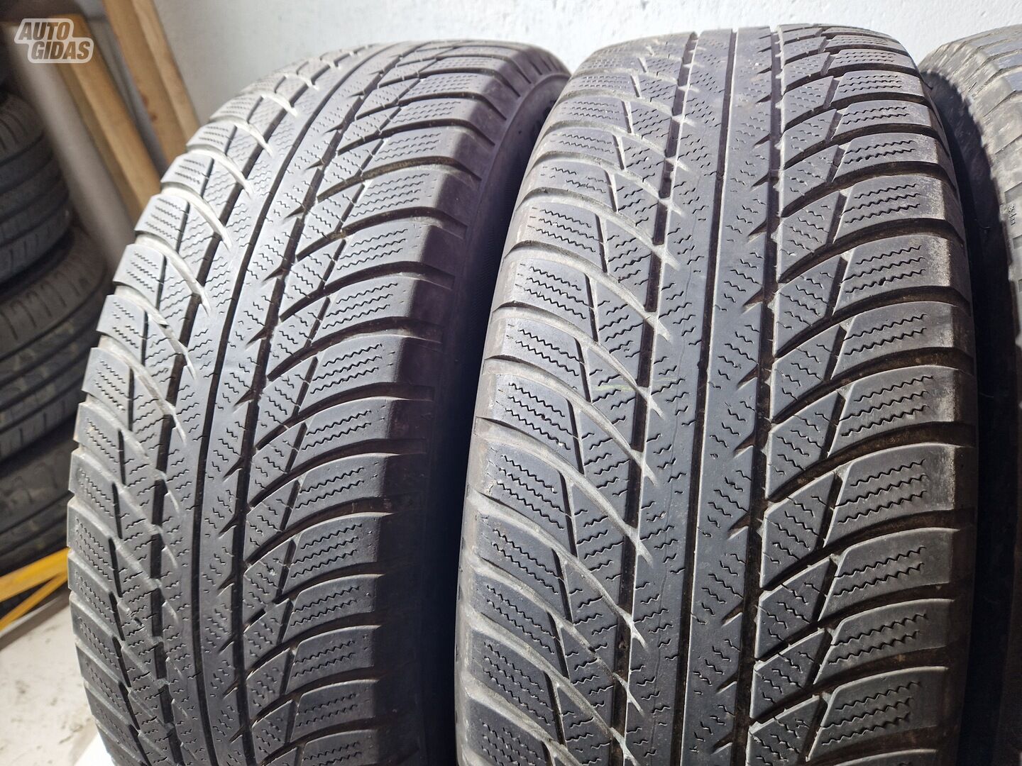 Bridgestone 4-5mm, 2019m R17 winter tyres passanger car