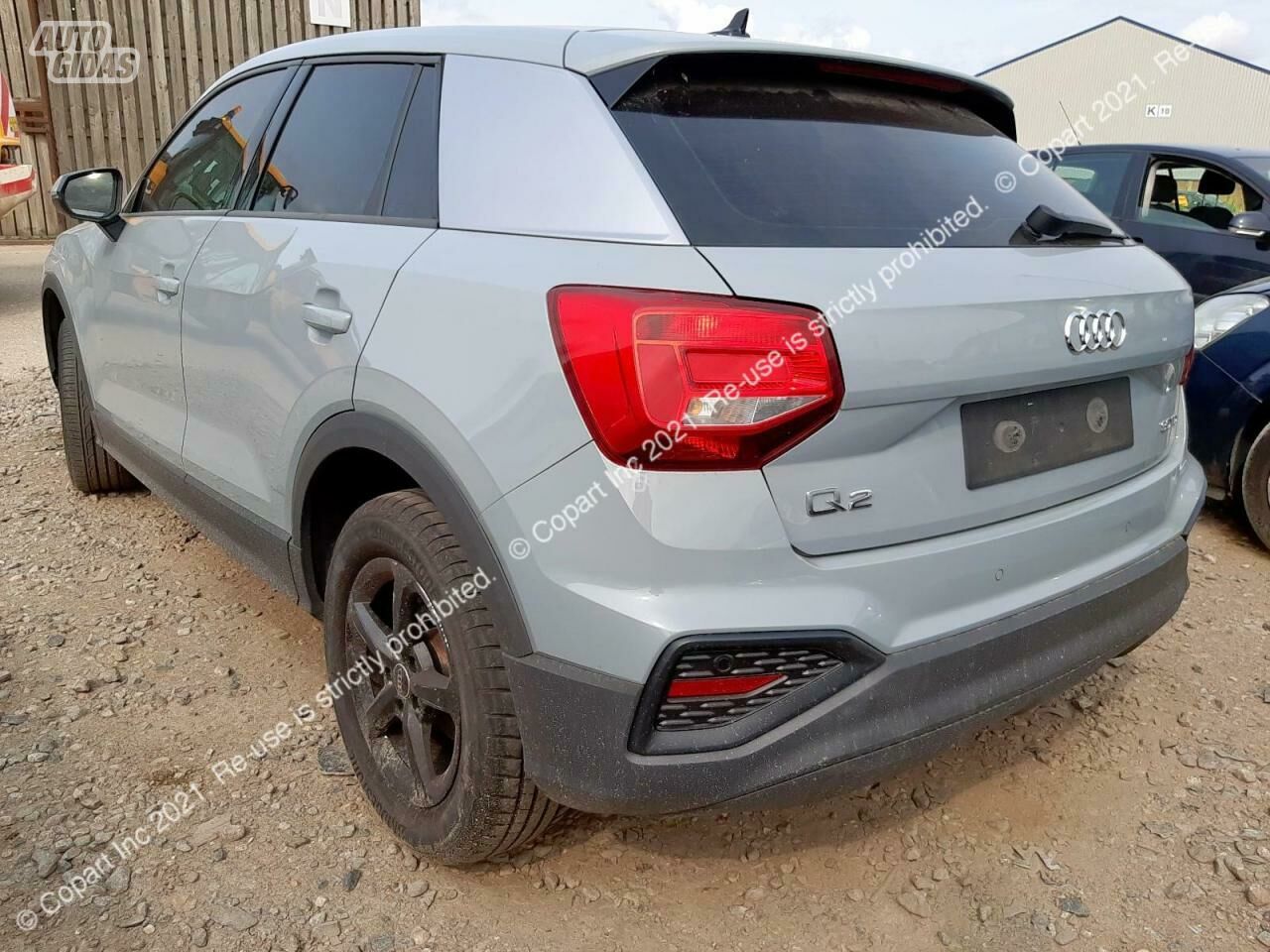 Audi Q2 2020 m dalys