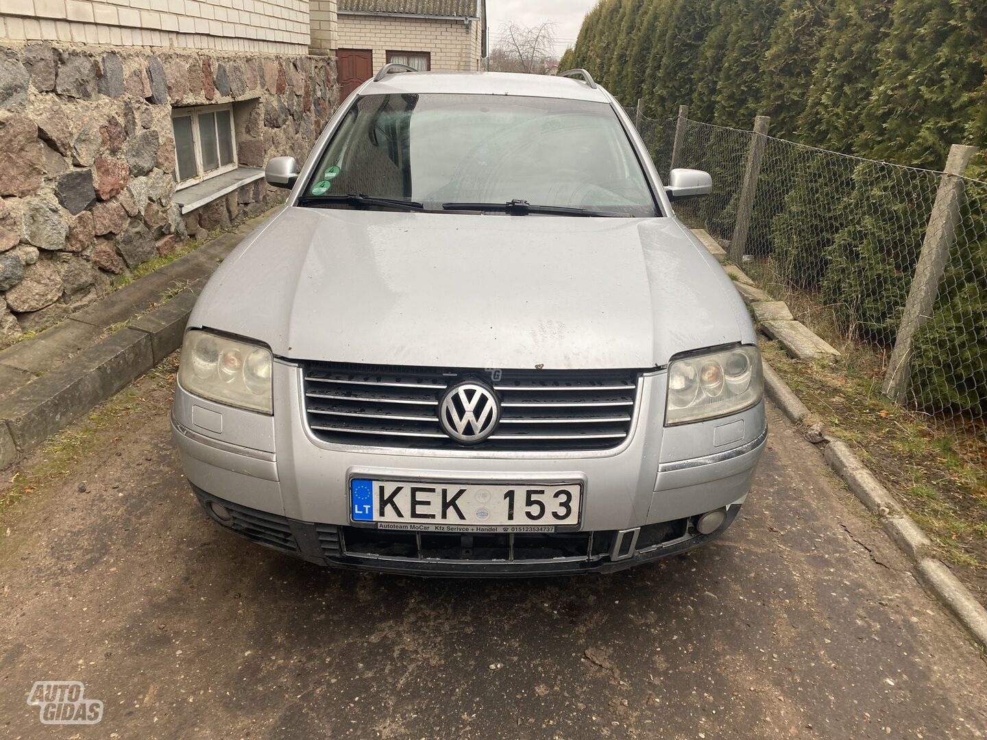 Volkswagen Passat 2004 m dalys