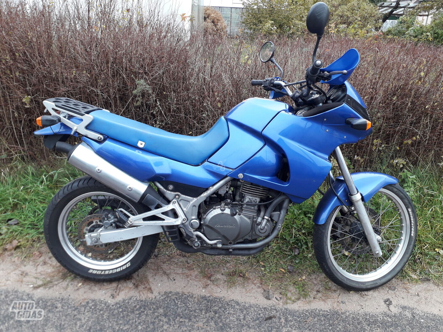 Kawasaki KLE 1992 y Enduro motorcycle