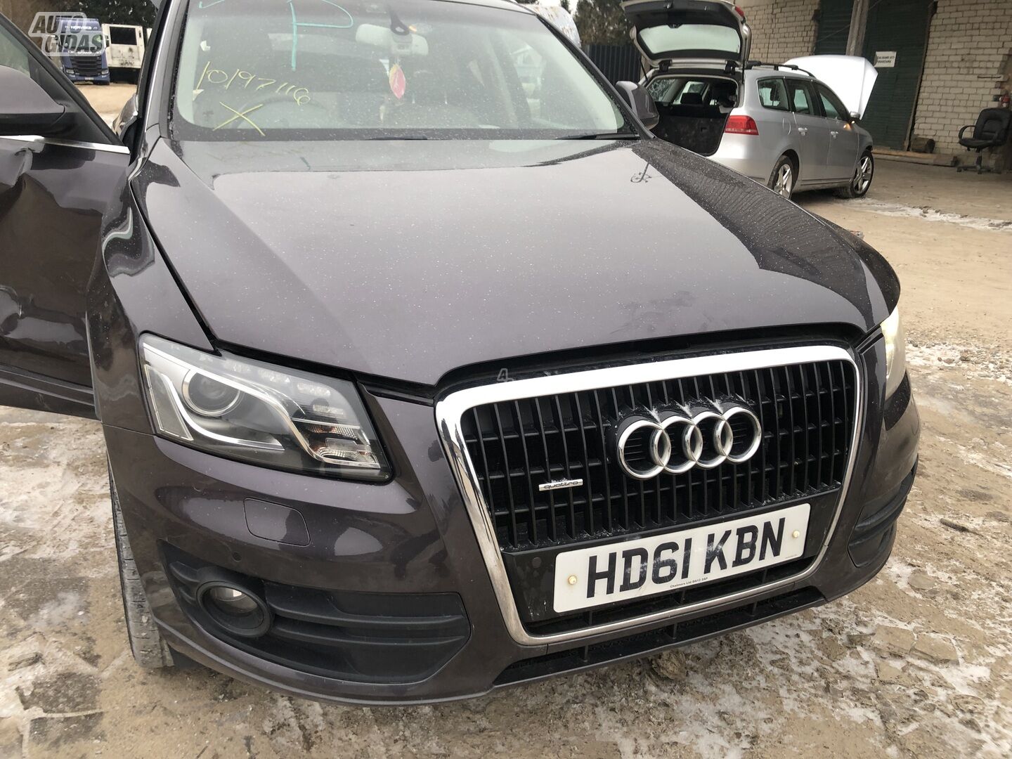 Audi Q5 2011 m dalys