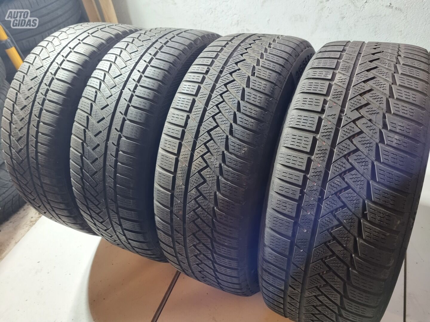 Continental 4-5mm, 2019m R17 winter tyres passanger car