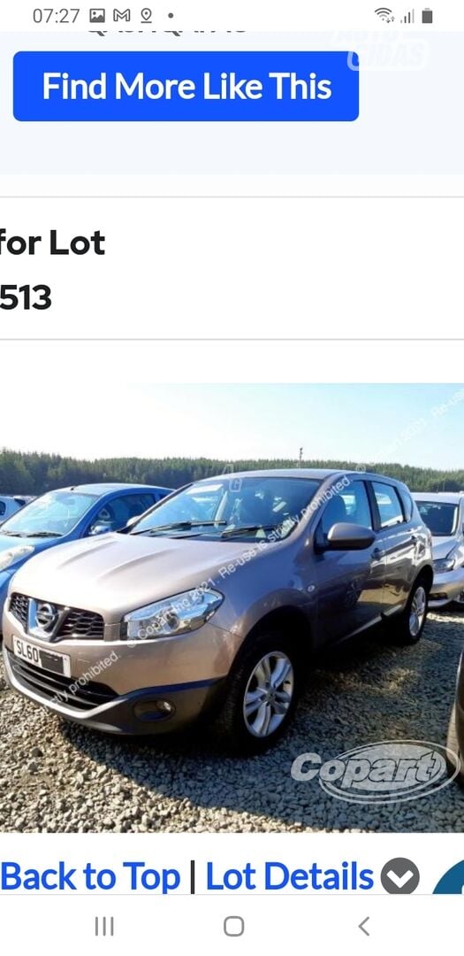 Nissan Qashqai 2010 y Off-road / Crossover