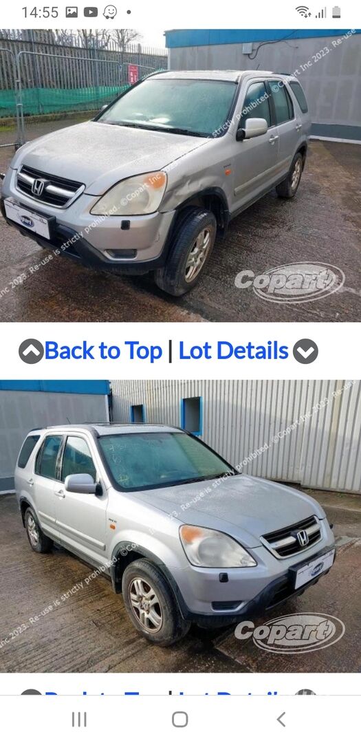 Honda CR-V 2003 y Off-road / Crossover