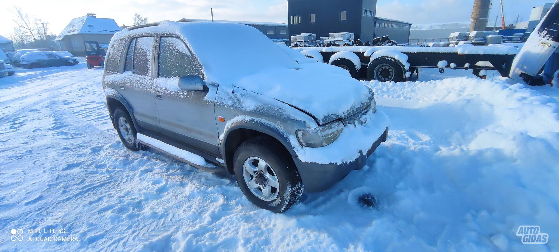 Kia Sportage 2003 m dalys