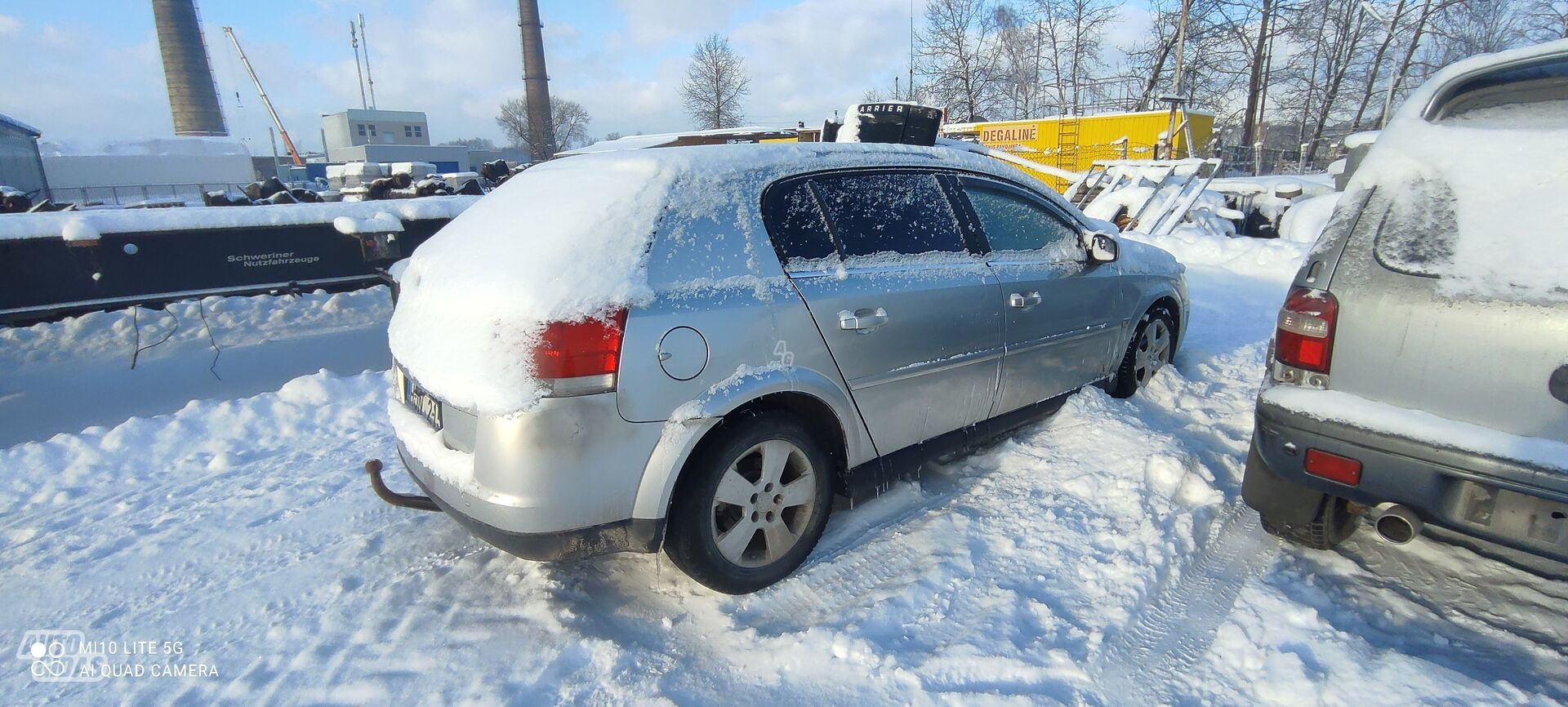 Opel Signum 2004 m dalys