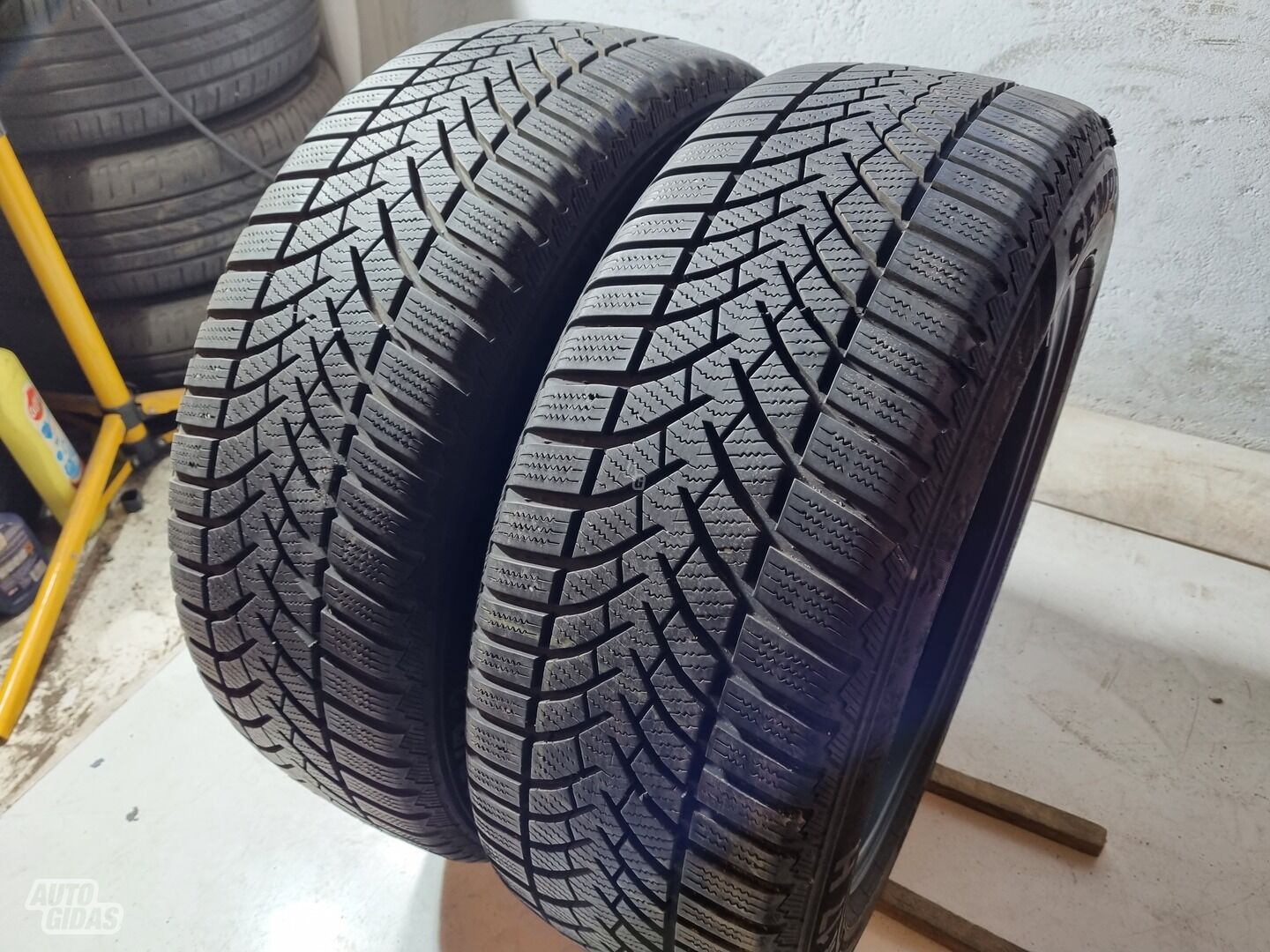 Semperit 8mm, 2019m R17 winter tyres passanger car