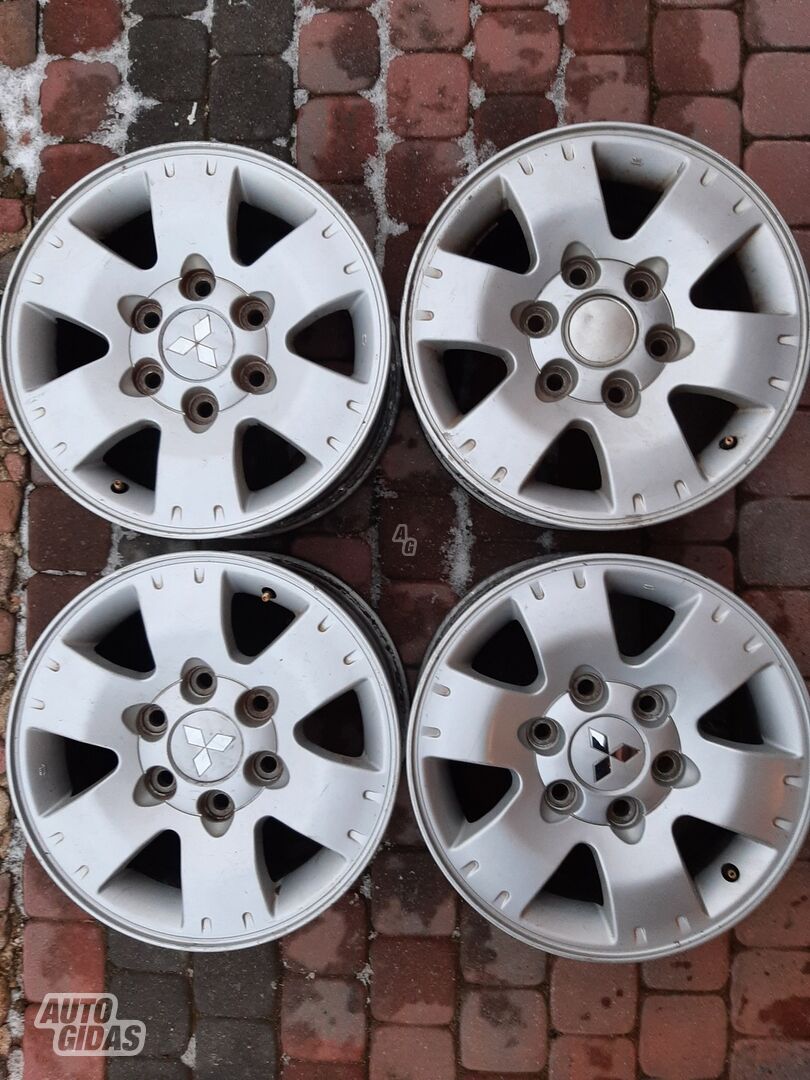 Light alloy R16 rims