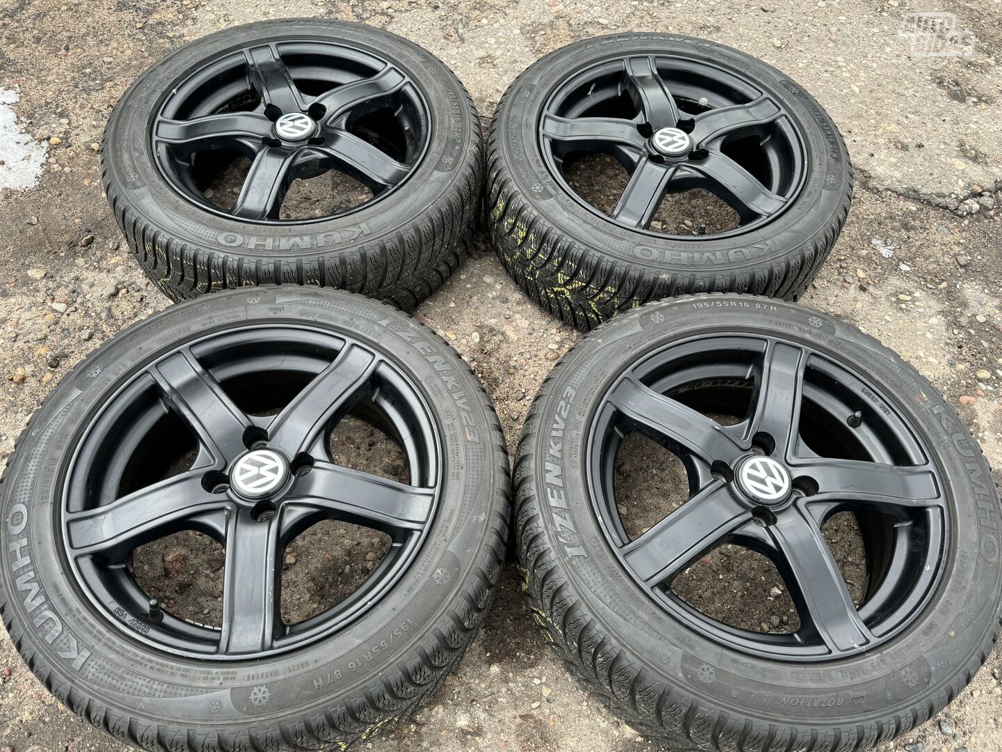 Volkswagen R16 light alloy rims