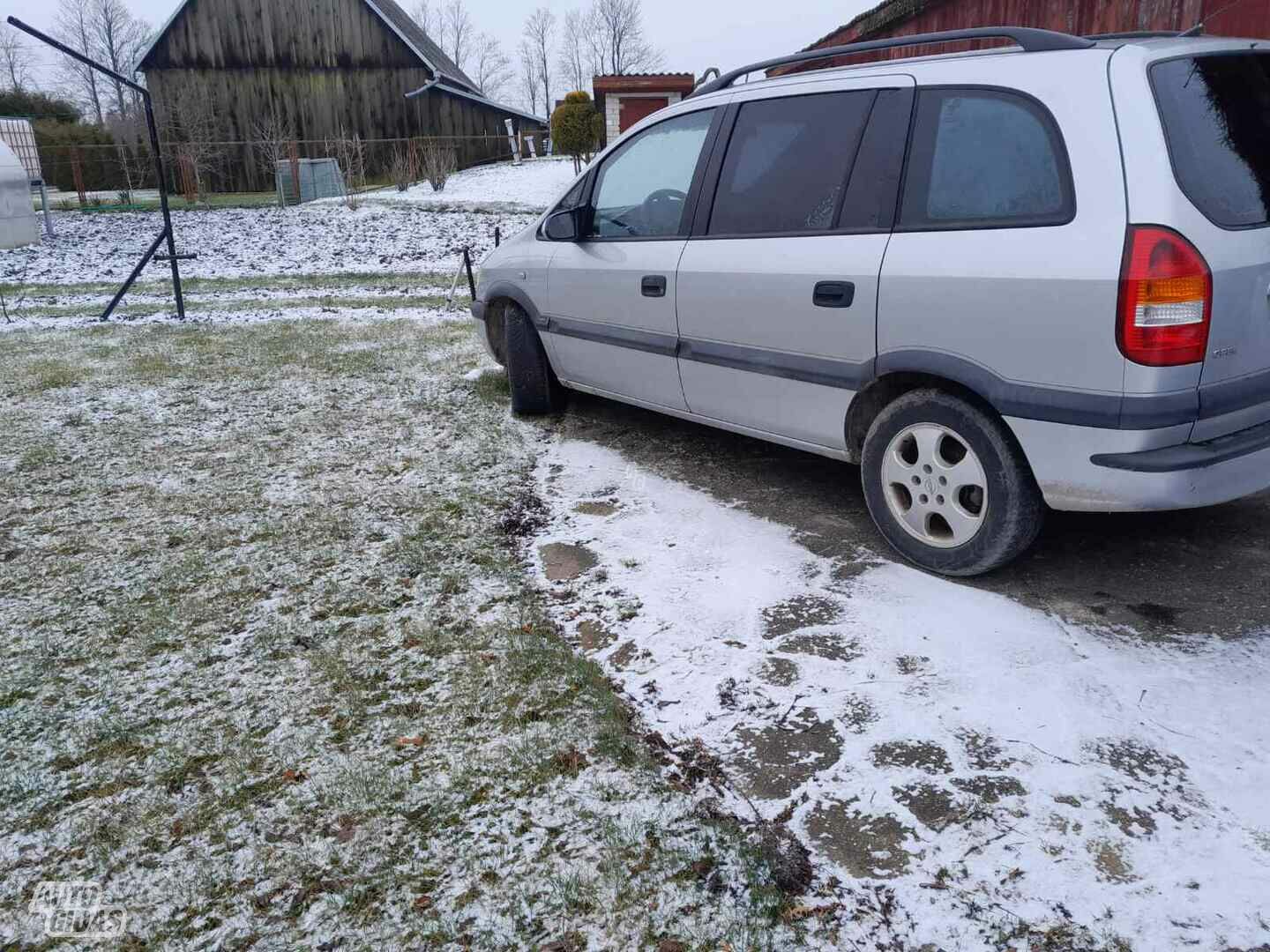 Opel Zafira A 2000 г запчясти