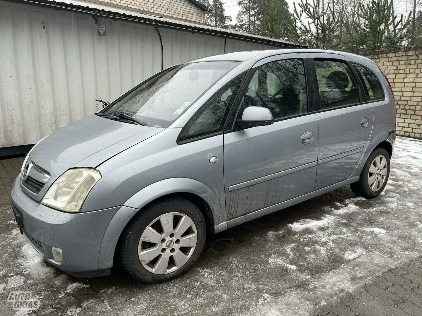 Opel Meriva I 2005 m dalys