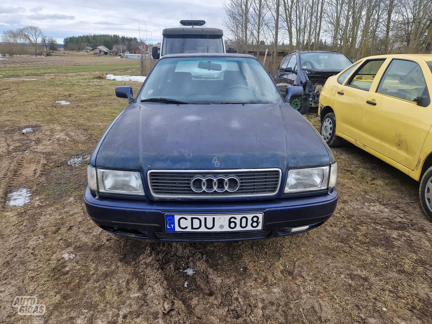 Audi 80 1995 m dalys