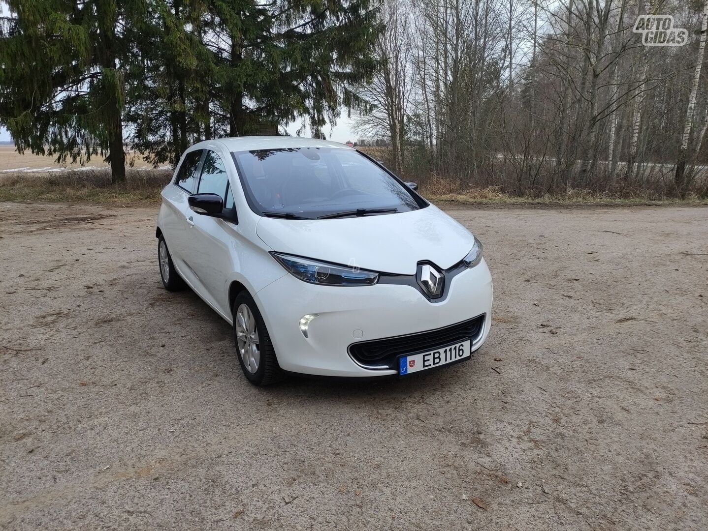 Renault Zoe 2016 m Hečbekas