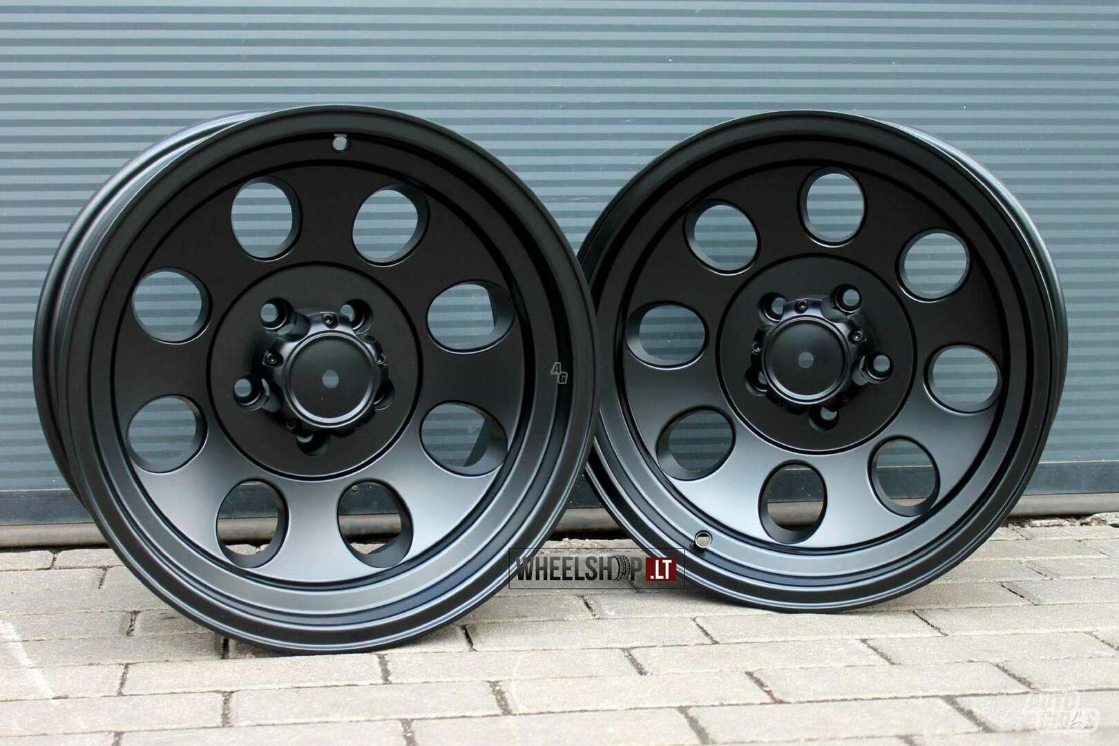 O Mirror Style Black Half Matt rims