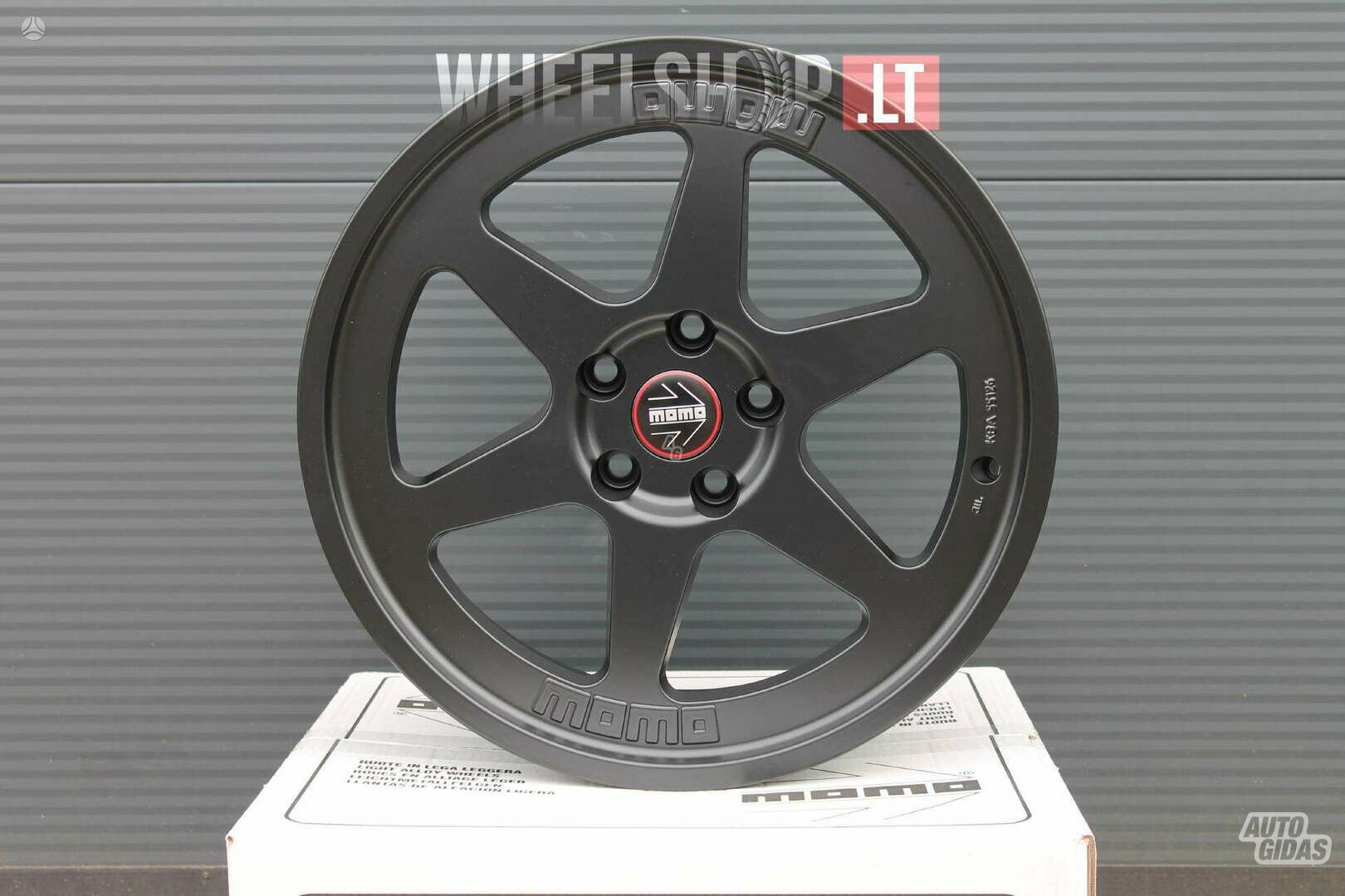 Heritage 6 Matt Black rims