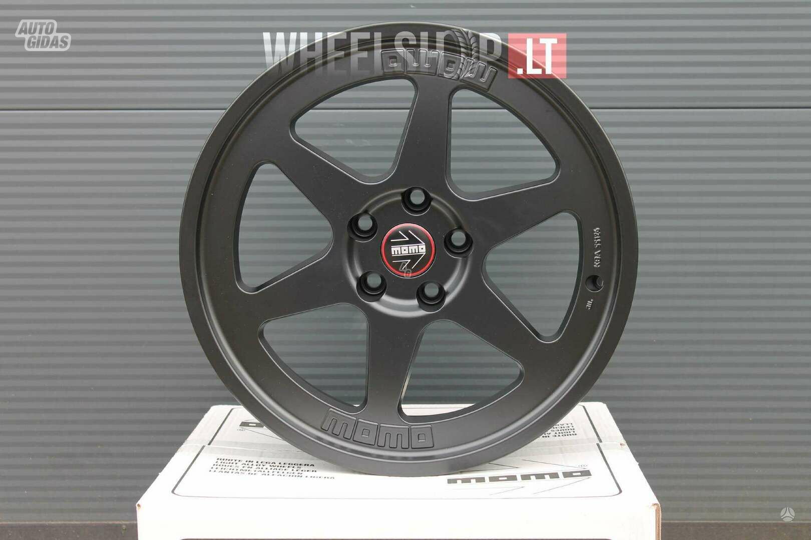 Heritage 6 Matt Black rims