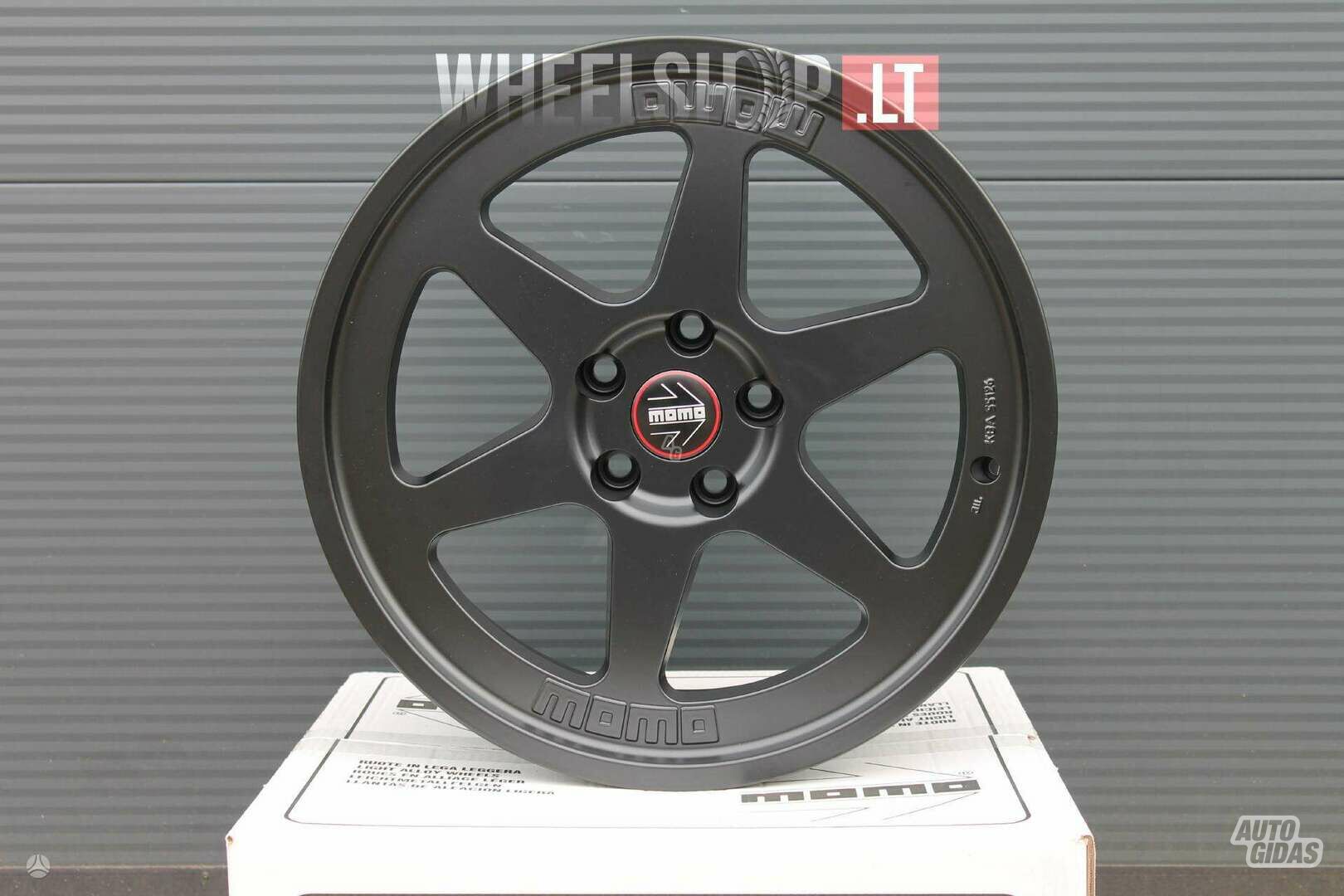 Heritage 6 Matt Black rims