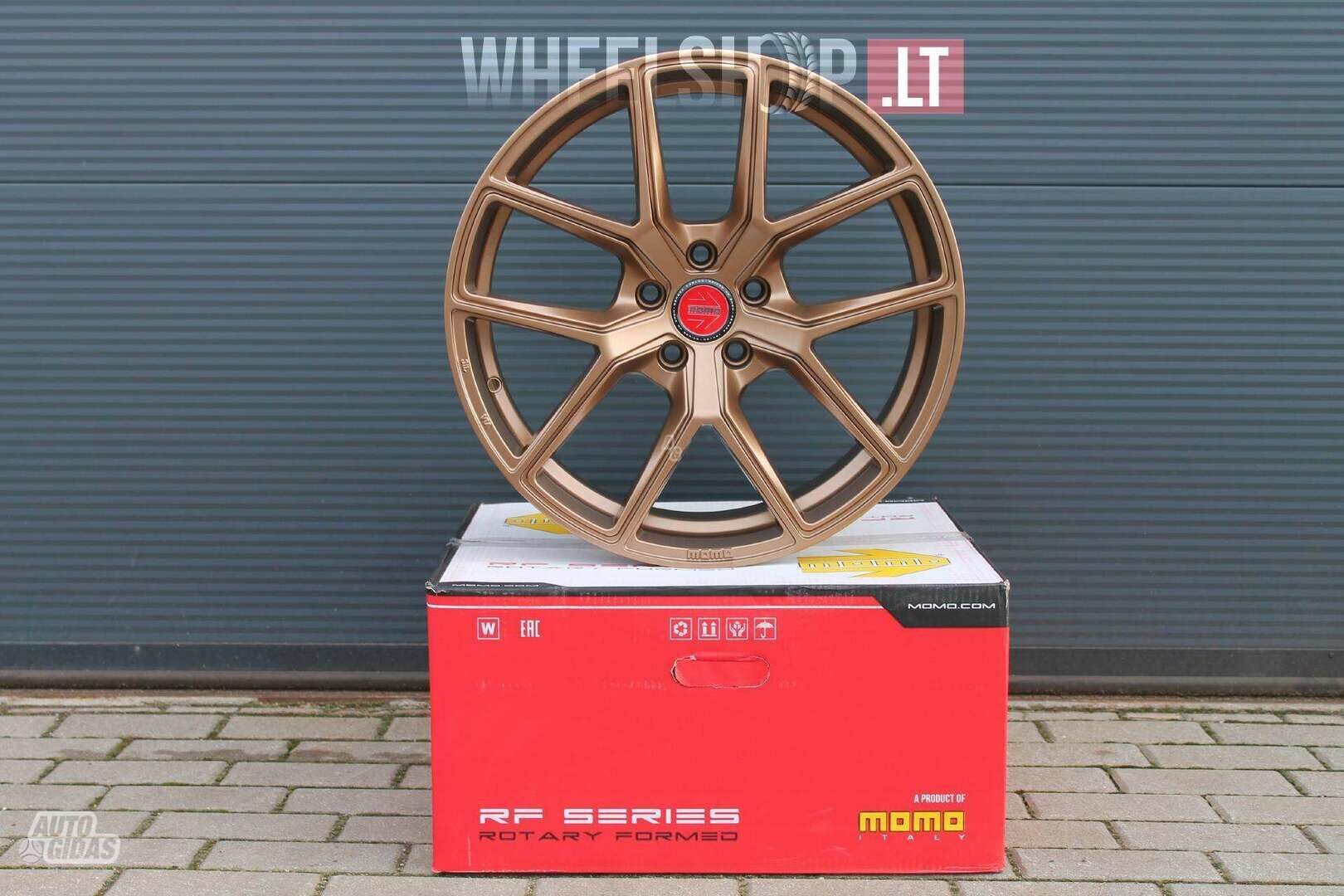 Momo RF-01 Golden Bronze light alloy R19 rims