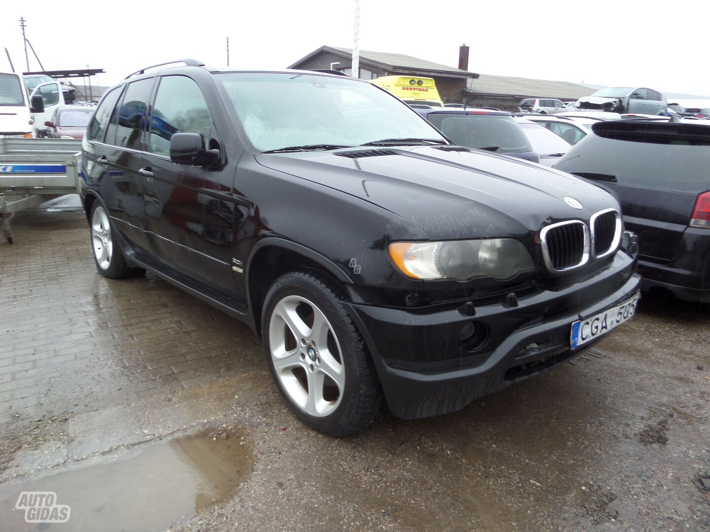 Bmw X5 3.0 2002 m dalys