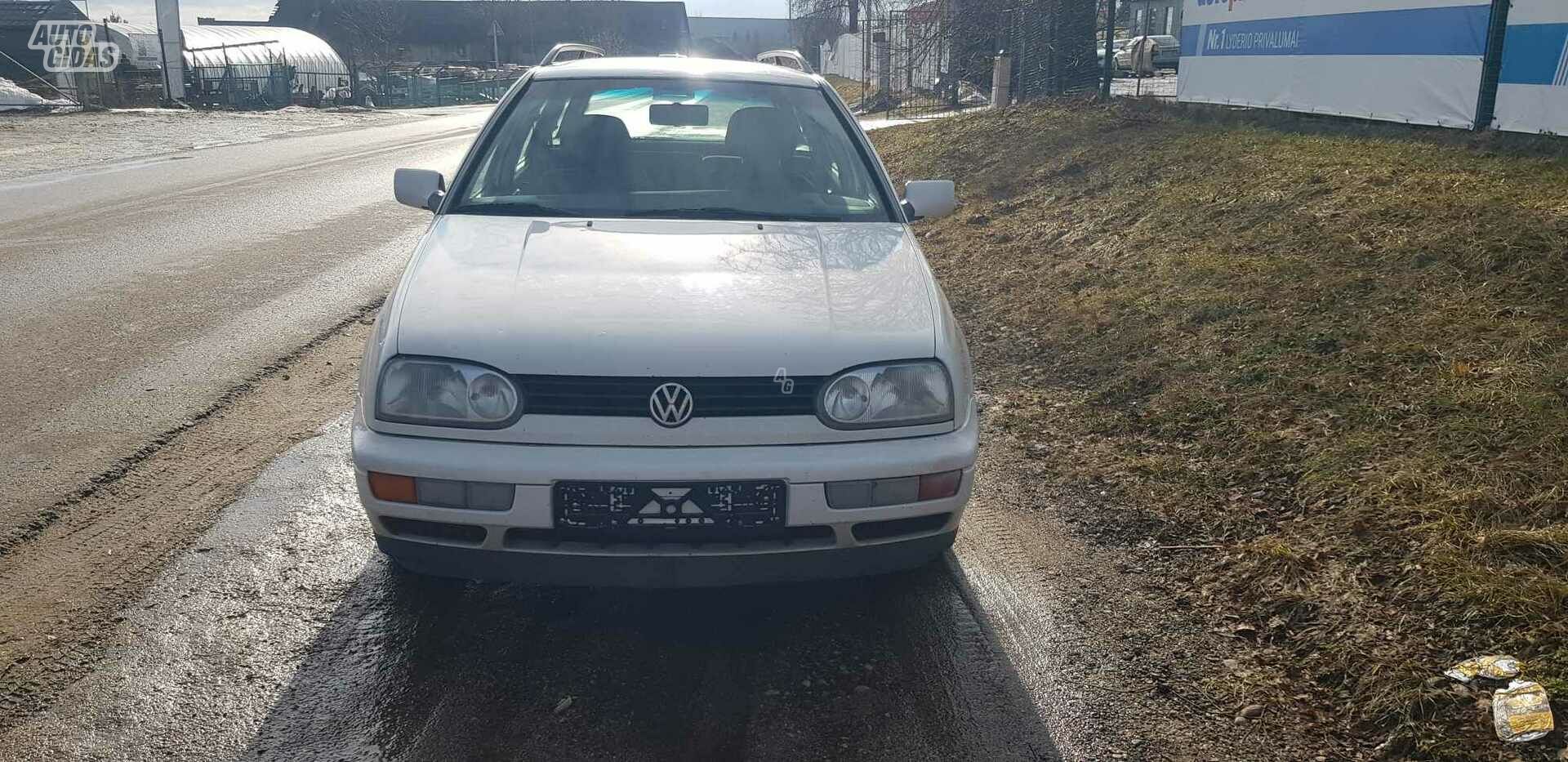 Volkswagen Golf III 1996 m dalys